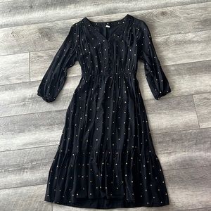 Adorable midi polka dot dress